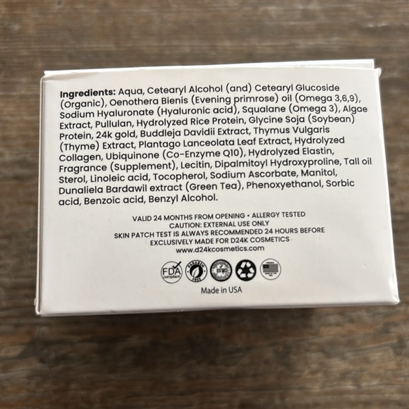 D24K EYE CORRECTING HYALURONIC cream and dark circle reducer NEW - Picture 5 of 5